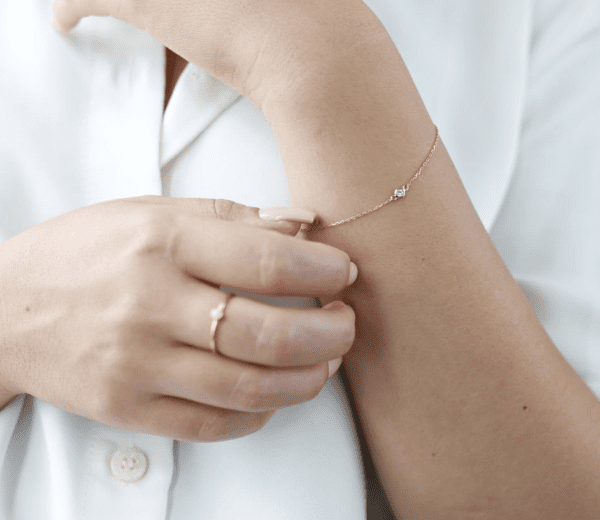 Single Diamond Bracelet - Image 2